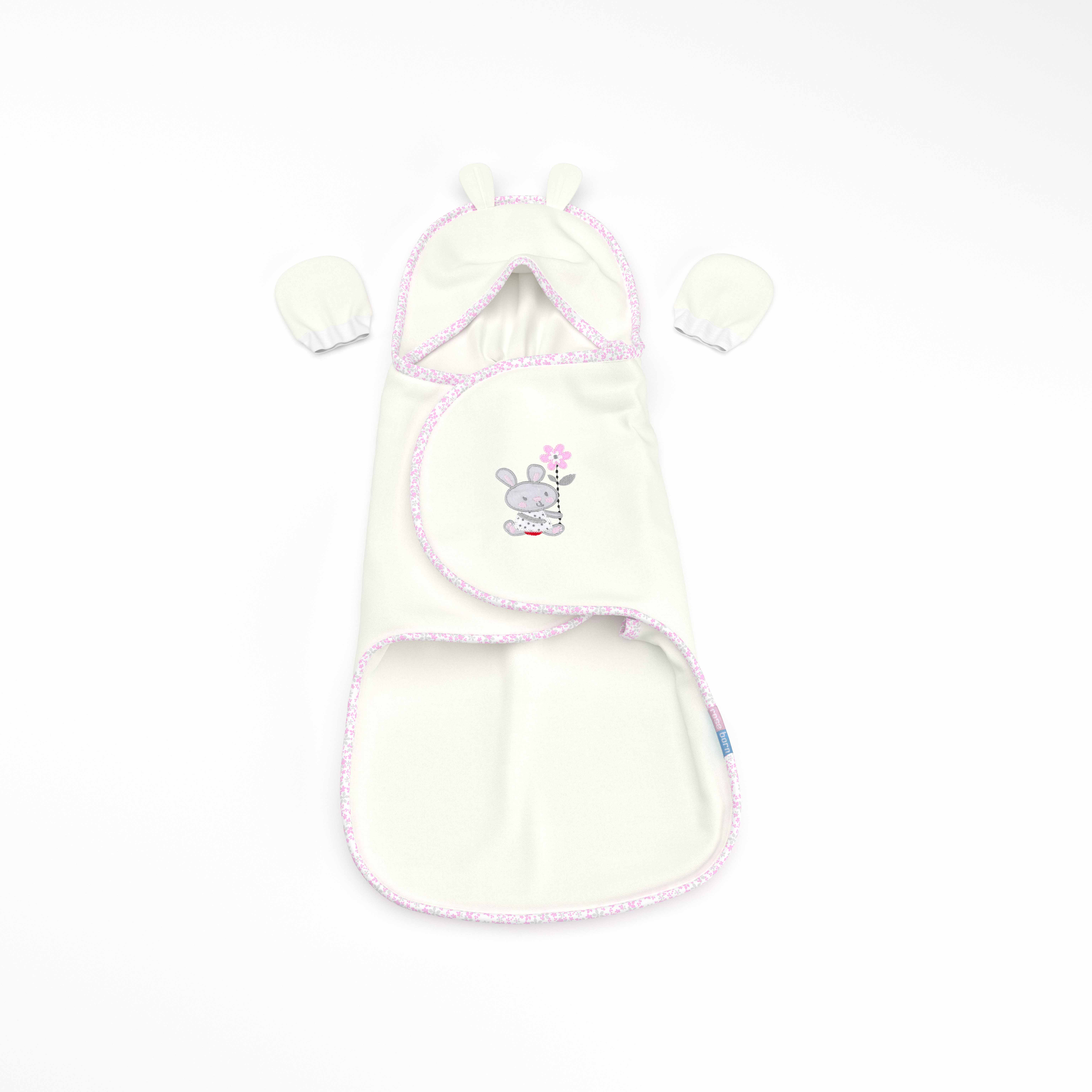 قنداق چسبی گلدوزی Little Bunny